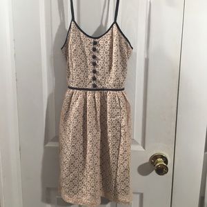 abercrombie lace mini dress